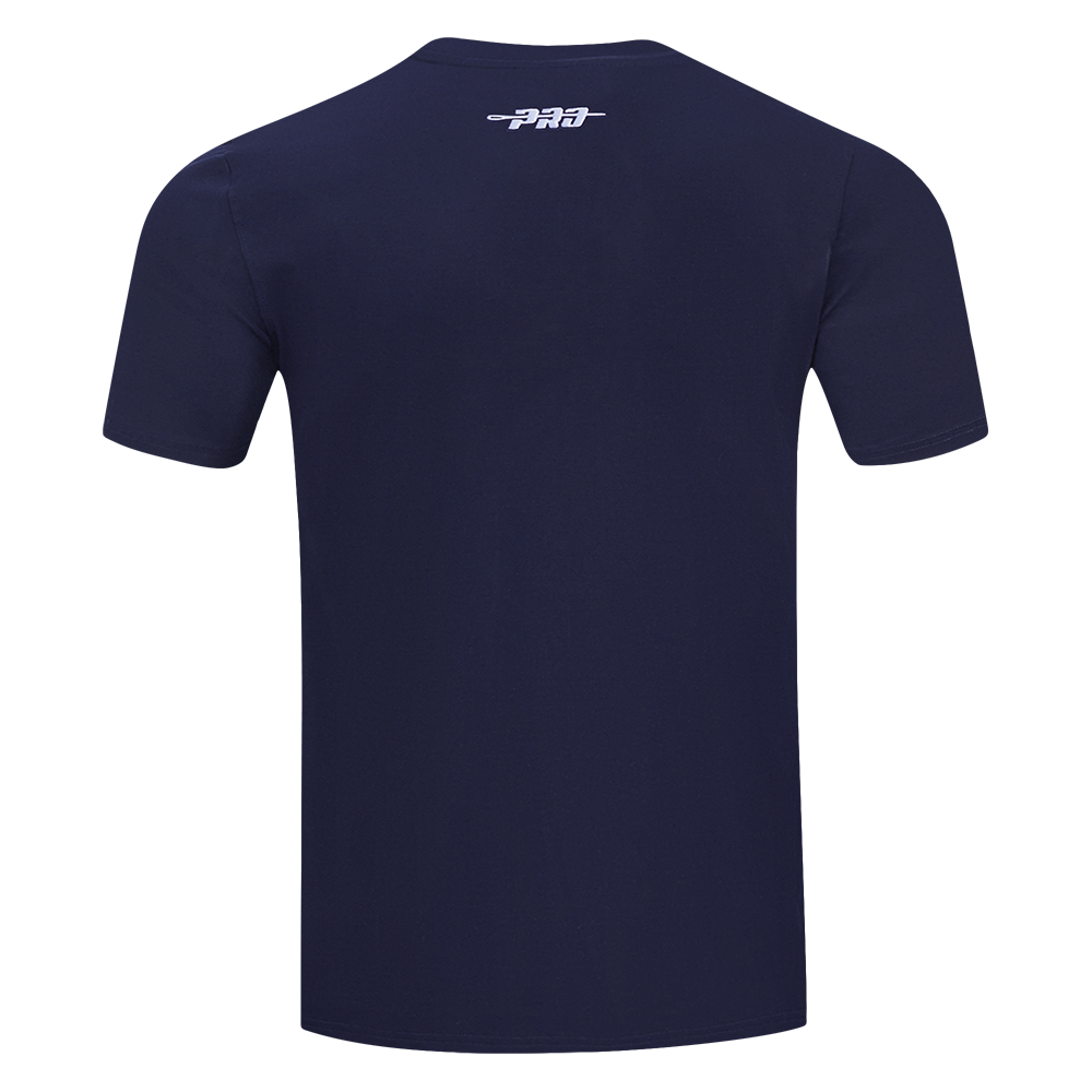 NBA INDIANA PACERS SOUVENIR T-SHIRT EN JERSEY SIMPLE POUR HOMME (MARINE MINUIT)