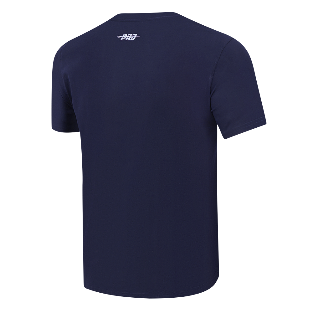 NBA INDIANA PACERS SOUVENIR T-SHIRT EN JERSEY SIMPLE POUR HOMME (MARINE MINUIT)