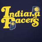 NBA INDIANA PACERS SOUVENIR T-SHIRT EN JERSEY SIMPLE POUR HOMME (MARINE MINUIT)
