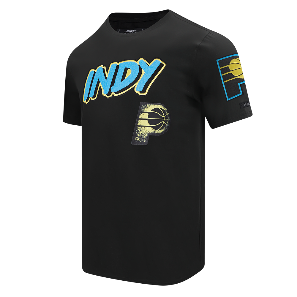 NBA INDIANA PACERS CITY EDITION 24-25 MEN'S SJ TEE (BLACK)