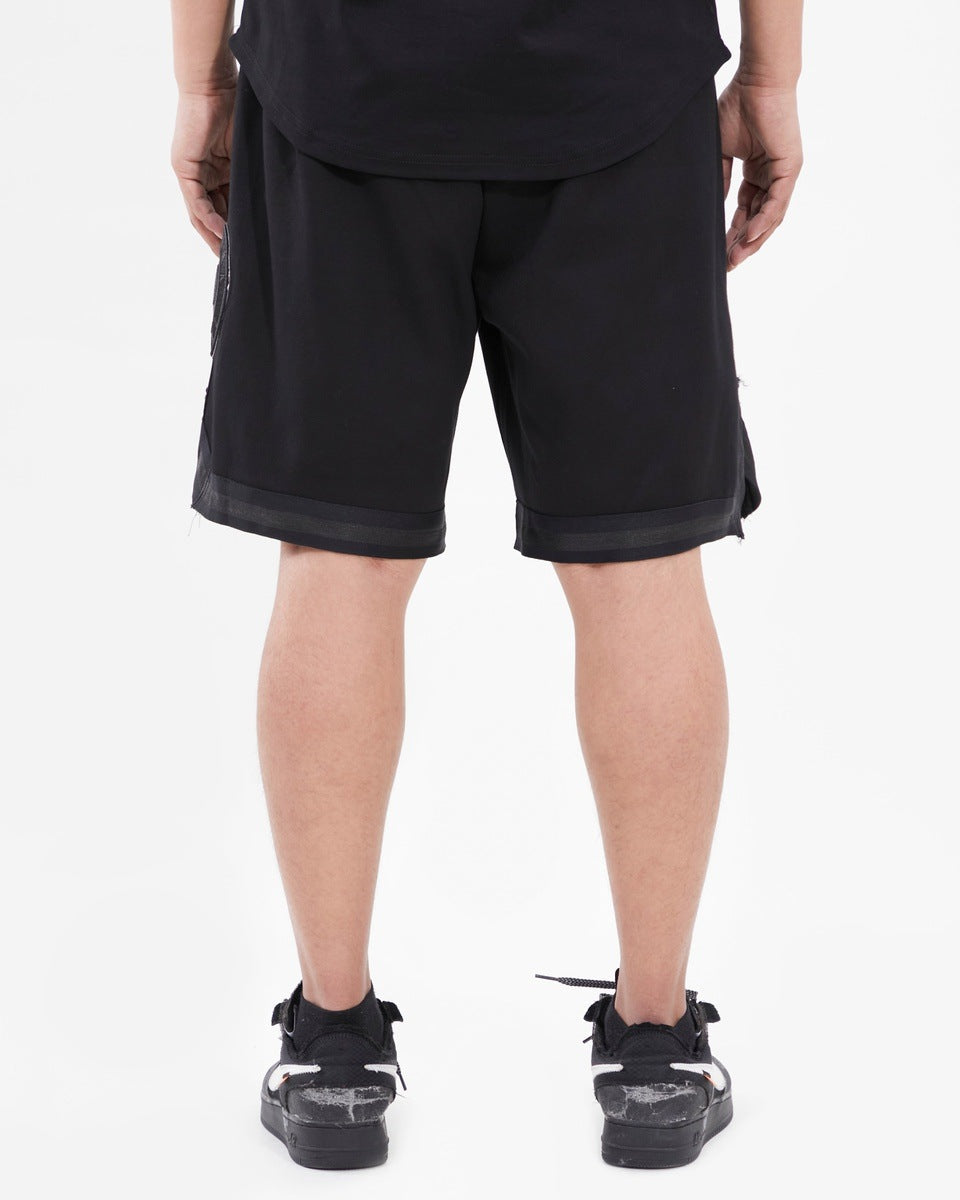 NBA INDIANA PACERS TRIPLE BLACK MEN'S SHORT (TRIPLE BLACK)