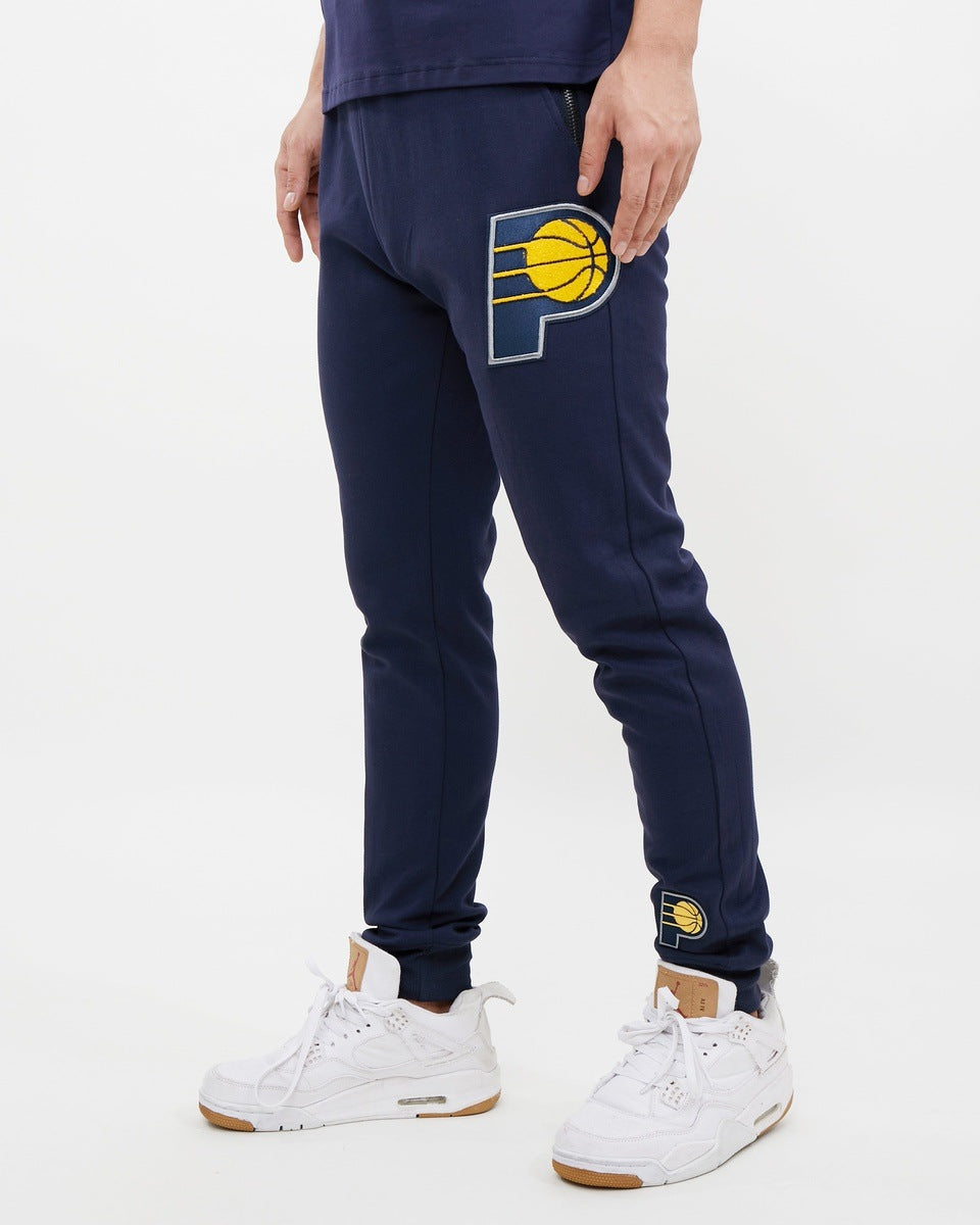 NBA INDIANA PACERS CLASSIC CHENILLE MEN'S JOGGER (MIDNIGHT NAVY)