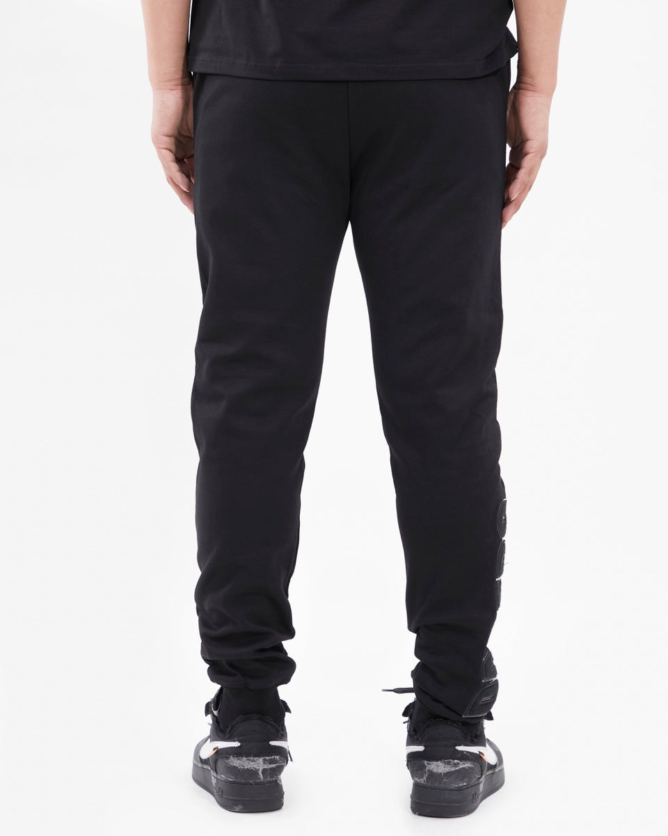 NBA INDIANA PACERS TRIPLE BLACK MEN'S JOGGER (TRIPLE BLACK)