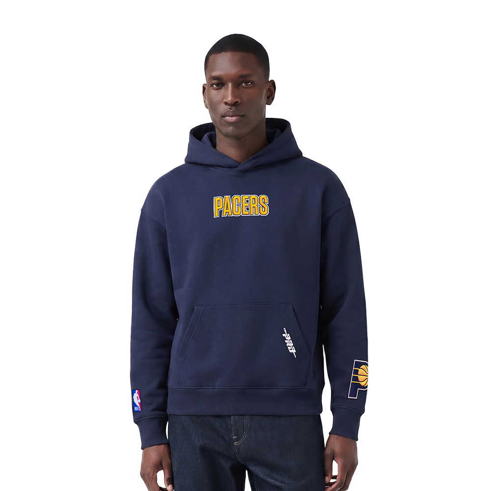 NBA INDIANA PACERS WINGSPAN CHANDAIL À CAPUCHON POUR HOMME (MARINE MINUIT)