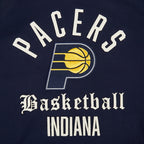NBA INDIANA PACERS MODERN ORIGINALS CHANDAIL À CAPUCHON EN MOLLETON POUR HOMME (MARINE MINUIT)