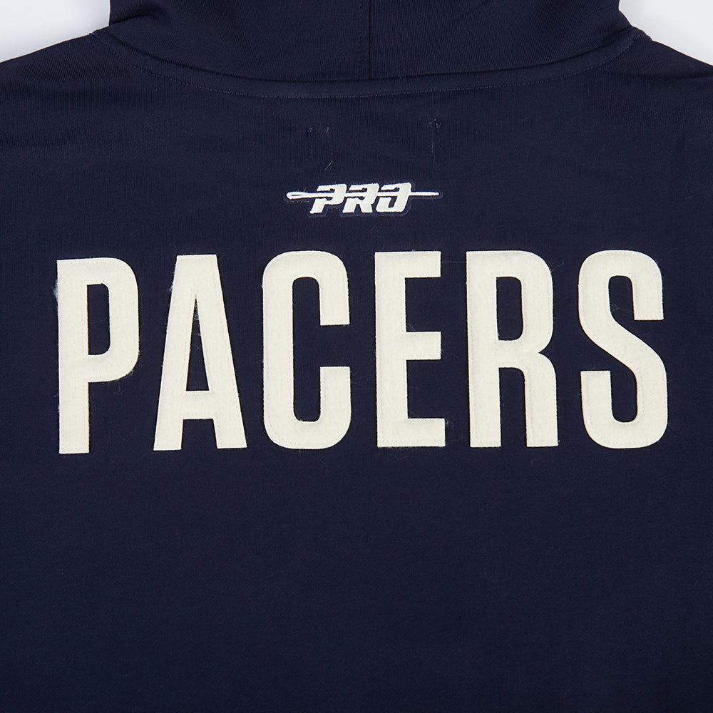 NBA INDIANA PACERS MODERN ORIGINALS CHANDAIL À CAPUCHON EN MOLLETON POUR HOMME (MARINE MINUIT)