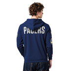 NBA INDIANA PACERS MODERN ORIGINALS CHANDAIL À CAPUCHON EN MOLLETON POUR HOMME (MARINE MINUIT)