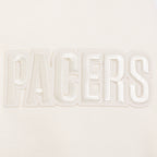 NBA INDIANA PACERS NEUTRAL MEN'S  DROP SHOULDER FLC CREWNECK (EGGSHELL)