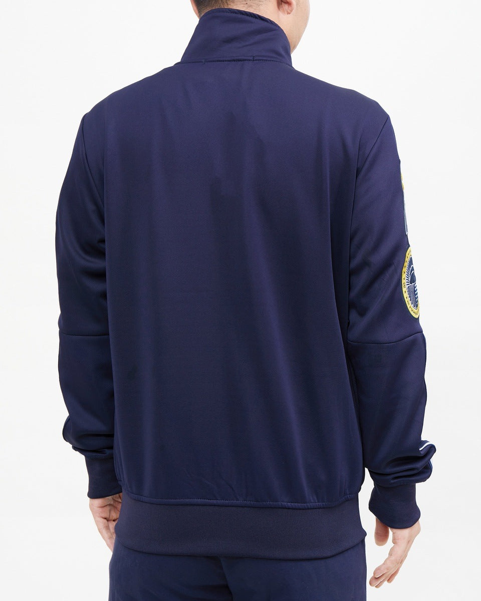 NBA INDIANA PACERS CLASSIC MEN'S TRACK JACKET (MIDNIGHT NAVY)