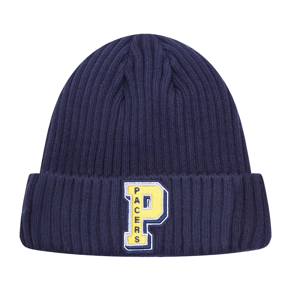 NBA INDIANA PACERS MASH UP BEANIE (MIDNIGHT NAVY)