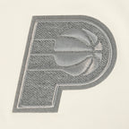 NBA INDIANA PACERS REVERSE FRENCH TERRY T-SHIRT EN JERSEY SIMPLE À COUPE CARRÉE POUR FEMME (COQUILLE D'ŒUF)