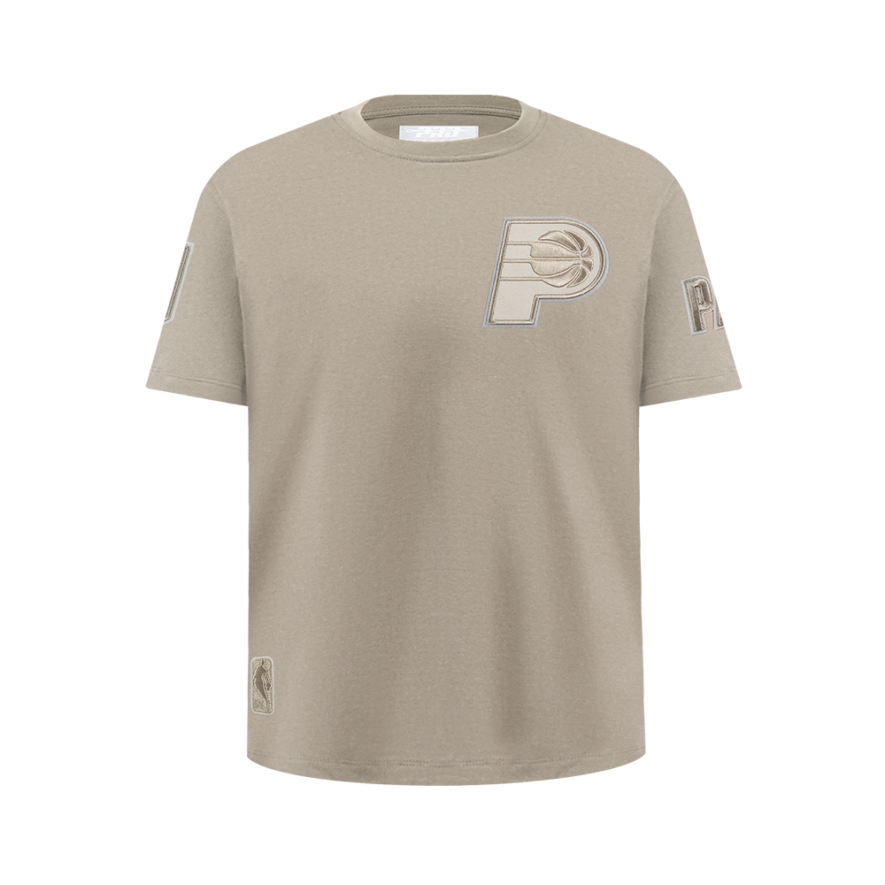 NBA INDIANA PACERS NEUTRAL T-SHIRT À MANCHES COURTES POUR GARÇON JUNIOR (TAUPE)