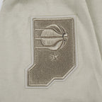 NBA INDIANA PACERS NEUTRAL T-SHIRT À MANCHES COURTES POUR GARÇON JUNIOR (TAUPE)