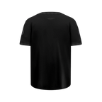 NBA INDIANA PACERS TRIPLE BLACK T-SHIRT CÔTELÉ RAYÉ À MANCHES COURTES POUR GARÇON JUNIOR (NOIR DE JAIS)
