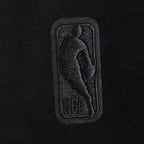 NBA INDIANA PACERS TRIPLE BLACK T-SHIRT CÔTELÉ RAYÉ À MANCHES COURTES POUR GARÇON JUNIOR (NOIR DE JAIS)