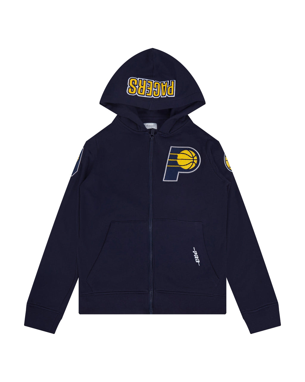 NBA INDIANA PACERS CLASSIC CHANDAIL À CAPUCHON EN MOLLETON À GLISSIÈRE POUR GARÇON JUNIOR (MARINE MINUIT)