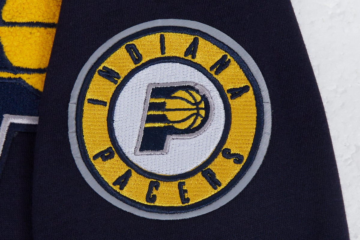 NBA INDIANA PACERS CLASSIC CHANDAIL À CAPUCHON EN MOLLETON À GLISSIÈRE POUR GARÇON JUNIOR (MARINE MINUIT)