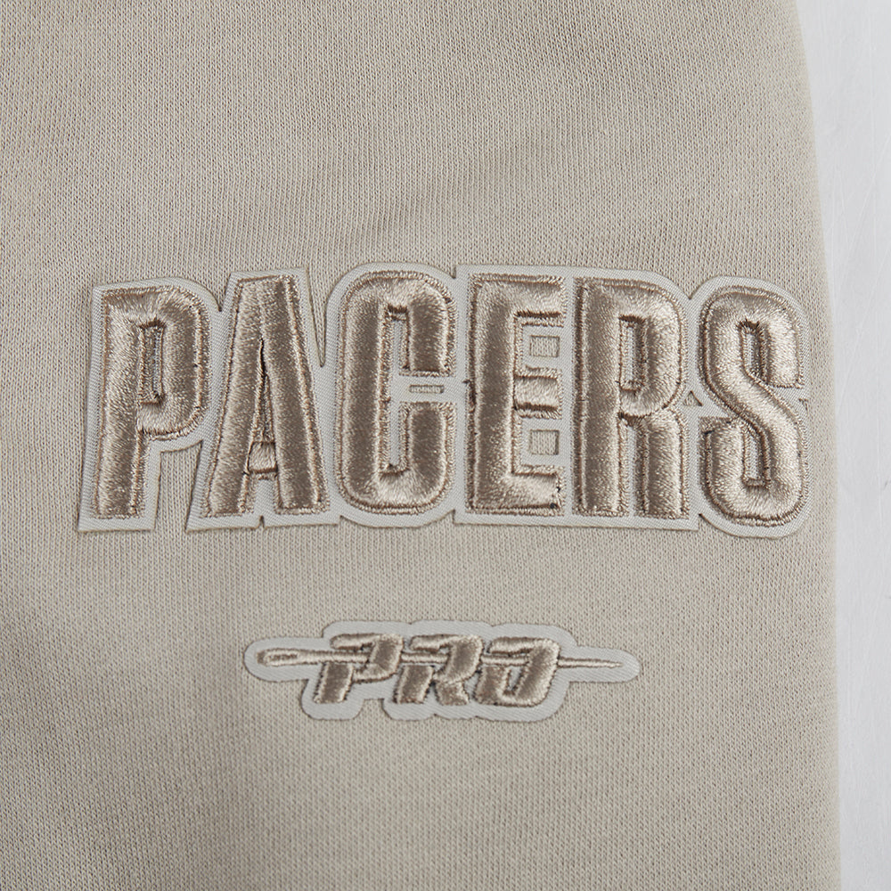NBA INDIANA PACERS NEUTRAL CHANDAIL À COL ROND EN MOLLETON POUR GARÇON JUNIOR (TAUPE)