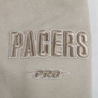 NBA INDIANA PACERS NEUTRAL CHANDAIL À COL ROND EN MOLLETON POUR GARÇON JUNIOR (TAUPE)