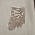 NBA INDIANA PACERS NEUTRAL CHANDAIL À COL ROND EN MOLLETON POUR GARÇON JUNIOR (TAUPE)