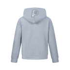 NBA INDIANA PACERS NEUTRAL BIG BOY'S FLC PO HOODIE (DARK HEATHER GRAY)