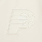 NBA INDIANA PACERS NEUTRAL BIG BOY'S FLC PO HOODIE (EGGSHELL)