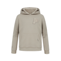 NBA INDIANA PACERS NEUTRAL BIG BOY'S FLC PO HOODIE (TAUPE)