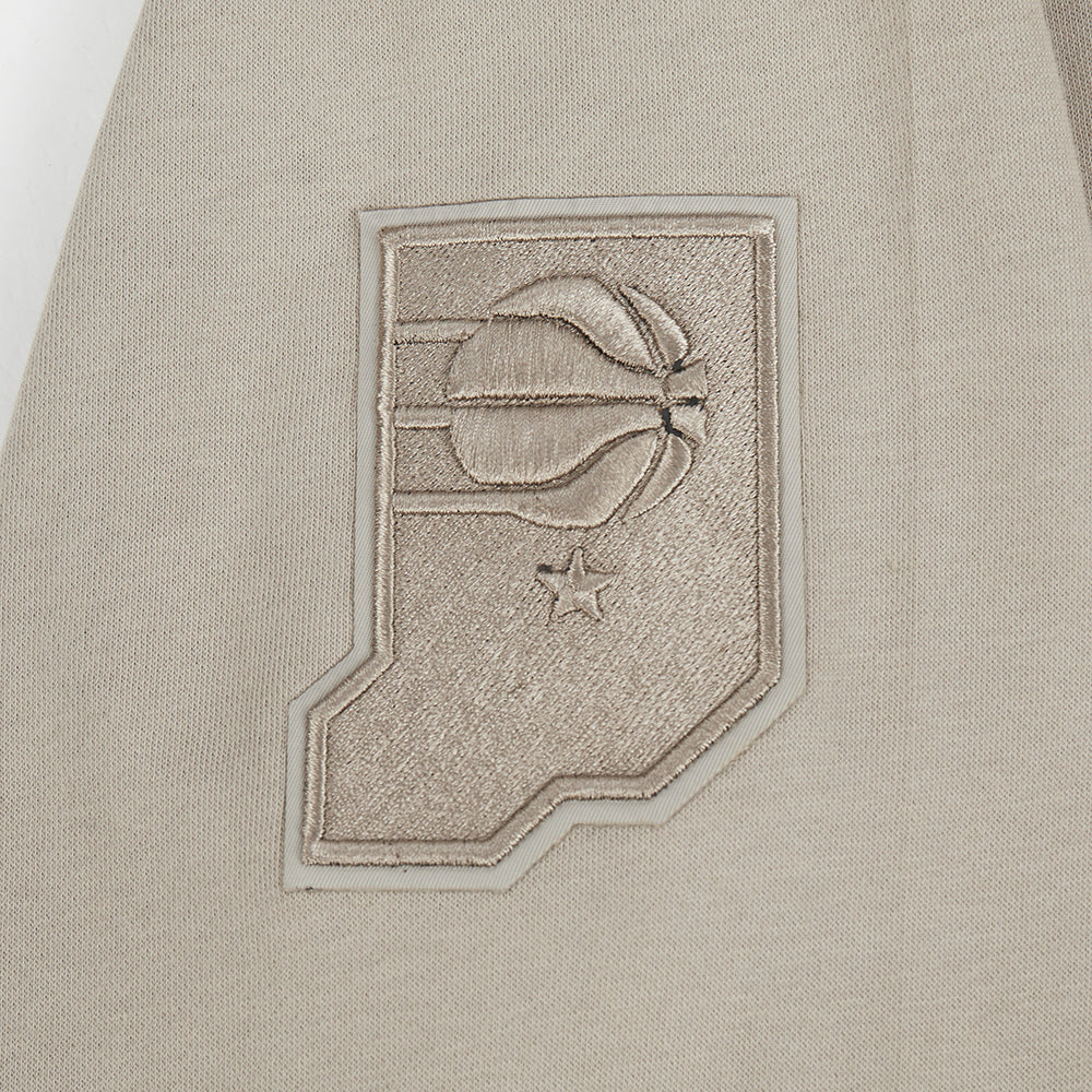 NBA INDIANA PACERS NEUTRAL BIG BOY'S FLC PO HOODIE (TAUPE)