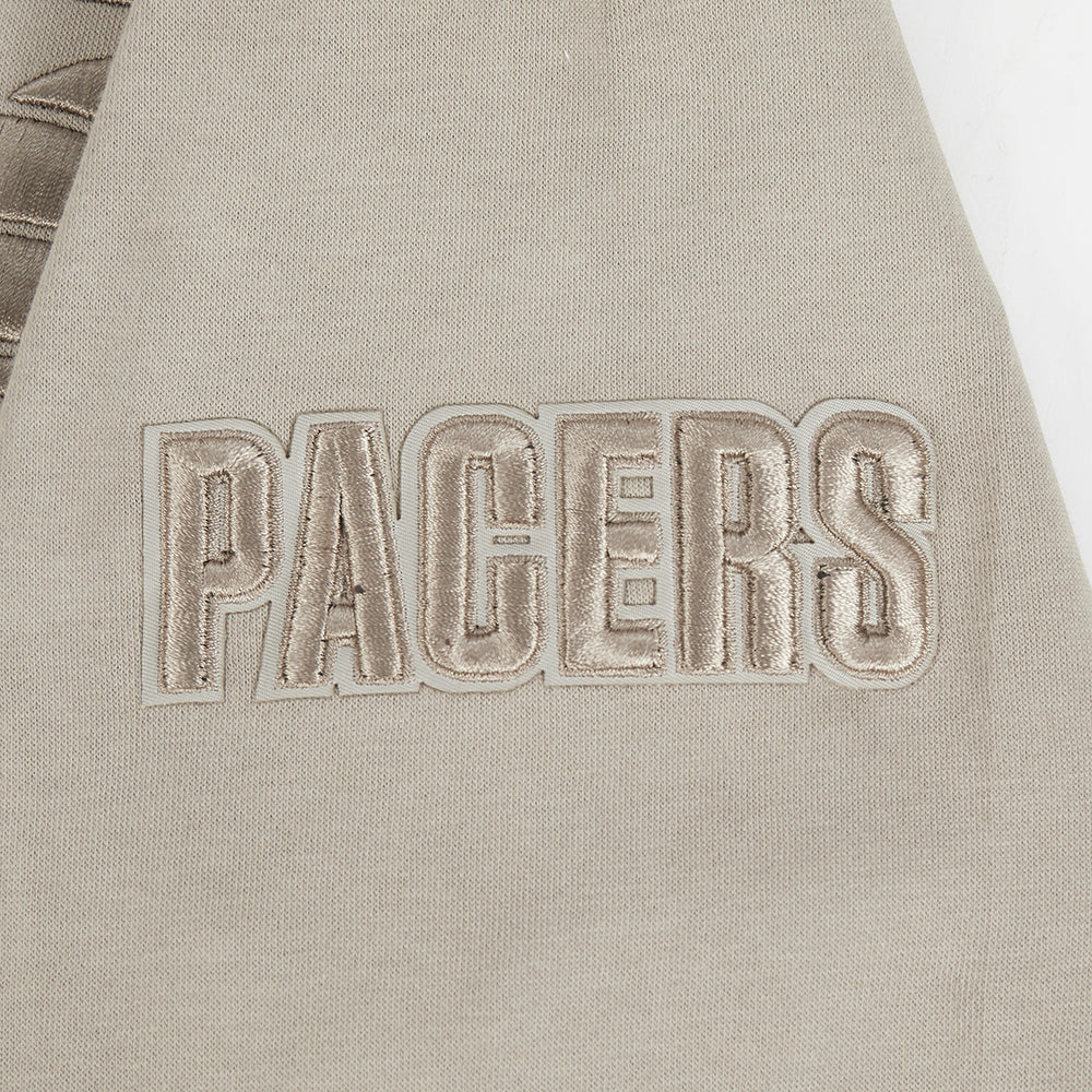 NBA INDIANA PACERS NEUTRAL BIG BOY'S FLC PO HOODIE (TAUPE)