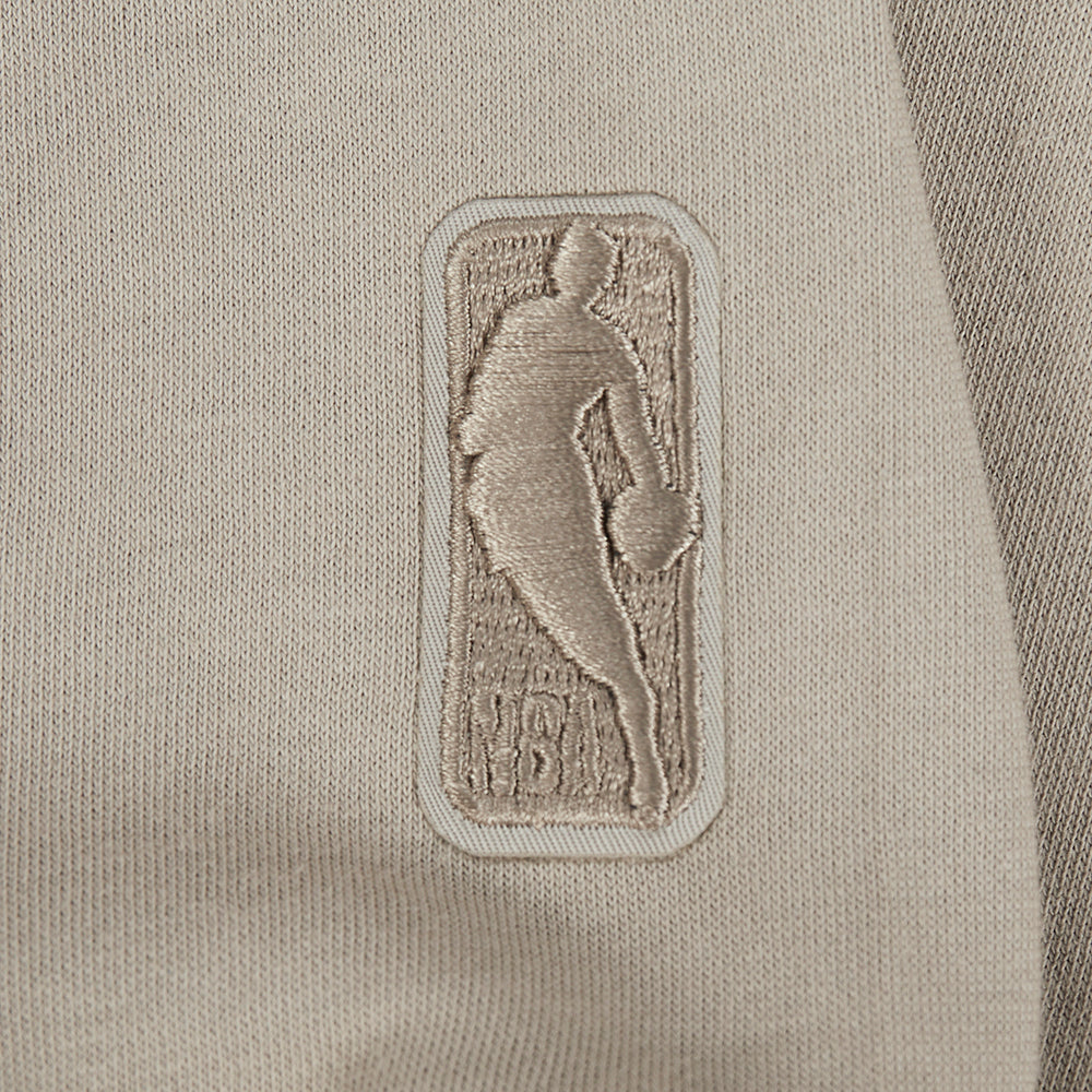 NBA INDIANA PACERS NEUTRAL BIG BOY'S FLC PO HOODIE (TAUPE)