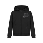 NBA INDIANA PACERS CLASSIC 3BK BIG BOY'S FULL ZIP HOODIE (BLACK)