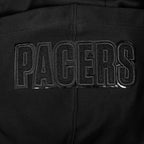 NBA INDIANA PACERS CLASSIC 3BK BIG BOY'S FULL ZIP HOODIE (BLACK)