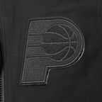 NBA INDIANA PACERS CLASSIC 3BK BIG BOY'S FULL ZIP HOODIE (BLACK)
