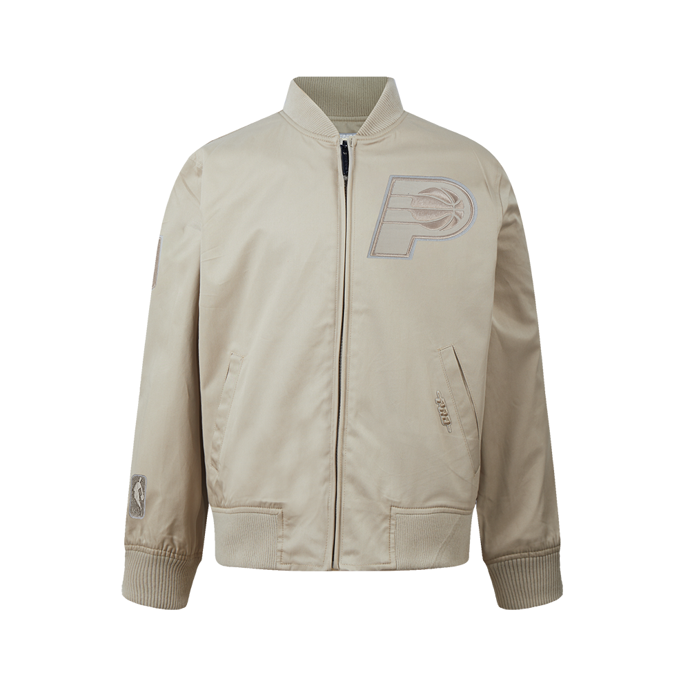 NBA INDIANA PACERS NEUTRAL BLOUSON EN SERGÉ POUR GARÇON JUNIOR (TAUPE)