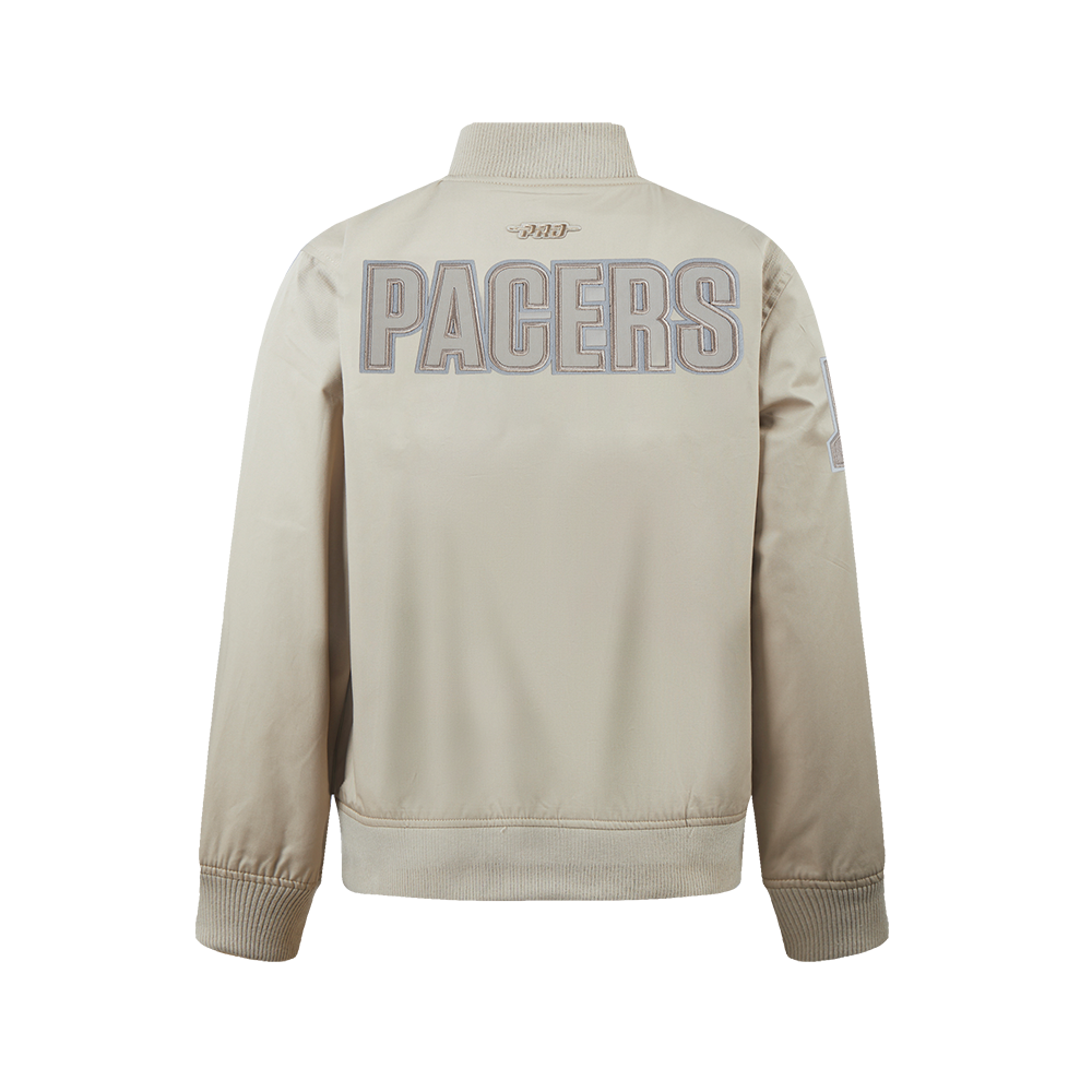 NBA INDIANA PACERS NEUTRAL BLOUSON EN SERGÉ POUR GARÇON JUNIOR (TAUPE)