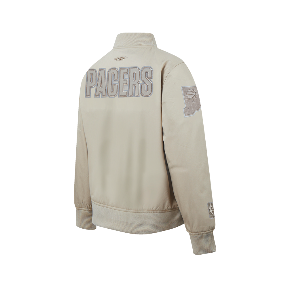 NBA INDIANA PACERS NEUTRAL BLOUSON EN SERGÉ POUR GARÇON JUNIOR (TAUPE)