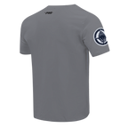 NBA LOS ANGELES CLIPPERS CLASSIC CHENILLE T-SHIRT EN JERSEY SIMPLE POUR HOMME (GRIS)