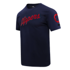 NBA LOS ANGELES CLIPPERS CLASSIC CHENILLE MEN'S SJ TEE (MIDNIGHT NAVY)