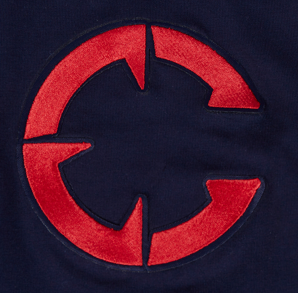 NBA LOS ANGELES CLIPPERS CLASSIC CHENILLE MEN'S SJ TEE (MIDNIGHT NAVY)