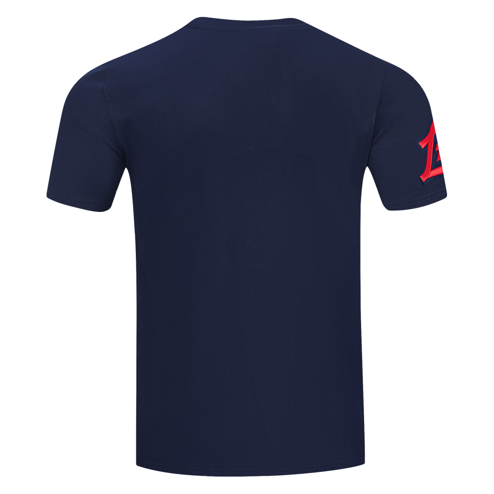 NBA LOS ANGELES CLIPPERS OLD ENGLISH T-SHIRT CLASSIQUE EN JERSEY SIMPLE POUR HOMME (MARINE MINUIT)