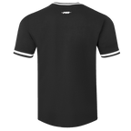 NBA LOS ANGELES CLIPPERS CLASSIC CHENILLE MEN'S DOUBLE KNIT TEE (BLACK)