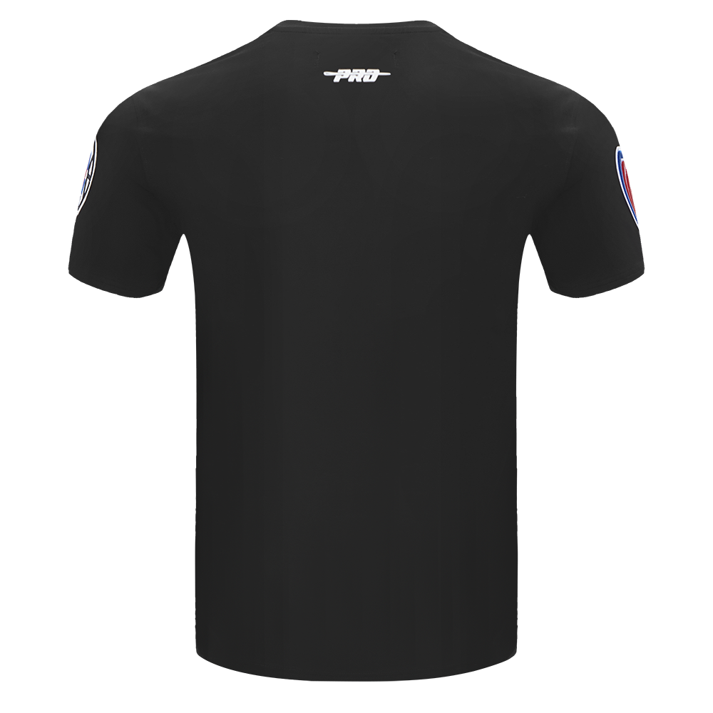 NBA LOS ANGELES CLIPPERS CLASSIC CHENILLE T-SHIRT POUR HOMME (NOIR)