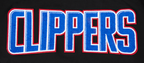 NBA LOS ANGELES CLIPPERS CLASSIC CHENILLE T-SHIRT POUR HOMME (NOIR)