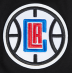NBA LOS ANGELES CLIPPERS CLASSIC CHENILLE T-SHIRT POUR HOMME (NOIR)