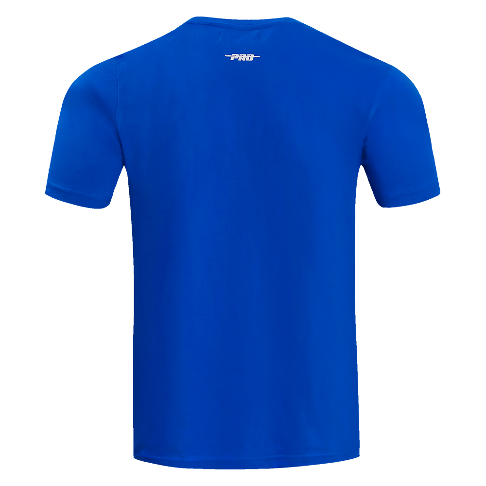 NBA LOS ANGELES CLIPPERS CLASSIC CHENILLE T-SHIRT POUR HOMME (BLEU ROYAL)
