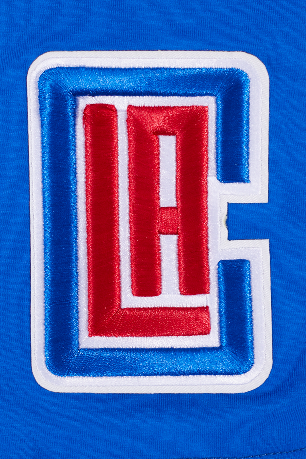 NBA LOS ANGELES CLIPPERS CLASSIC CHENILLE T-SHIRT POUR HOMME (BLEU ROYAL)