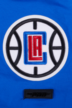NBA LOS ANGELES CLIPPERS CLASSIC CHENILLE T-SHIRT POUR HOMME (BLEU ROYAL)
