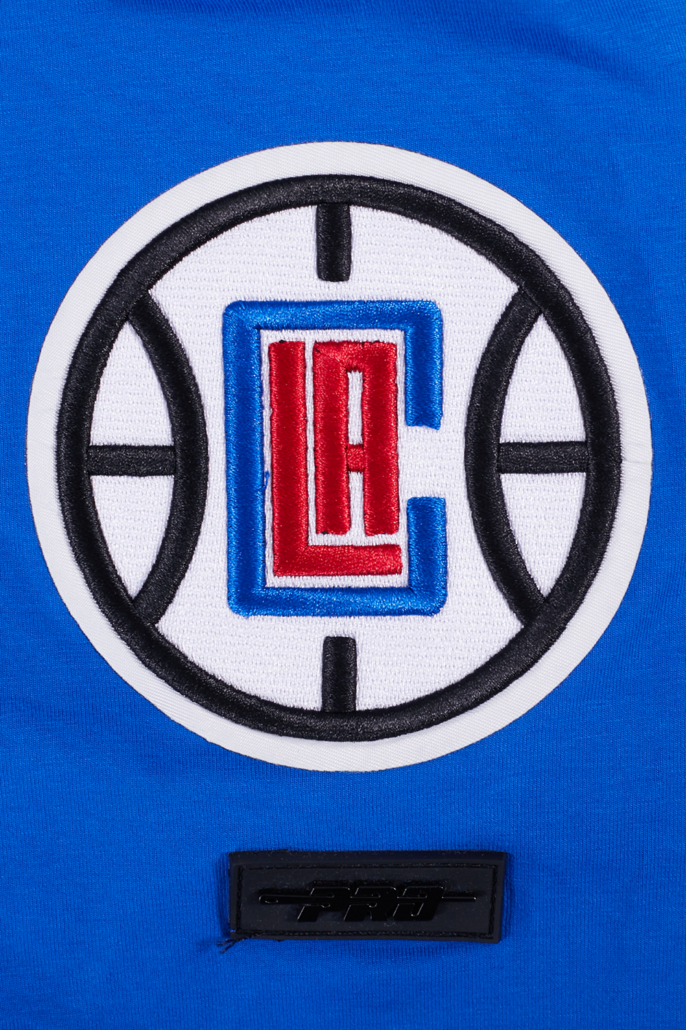 NBA LOS ANGELES CLIPPERS CLASSIC CHENILLE T-SHIRT POUR HOMME (BLEU ROYAL)