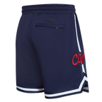 NBA LOS ANGELES CLIPPERS CLASSIC CHENILLE MEN'S DK SHORT (MIDNIGHT NAVY)