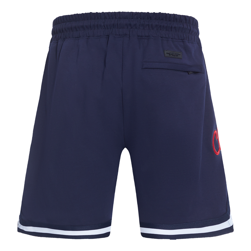 NBA LOS ANGELES CLIPPERS CLASSIC CHENILLE MEN'S DK SHORT (MIDNIGHT NAVY)